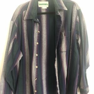 Thrifted Vintage thick button down